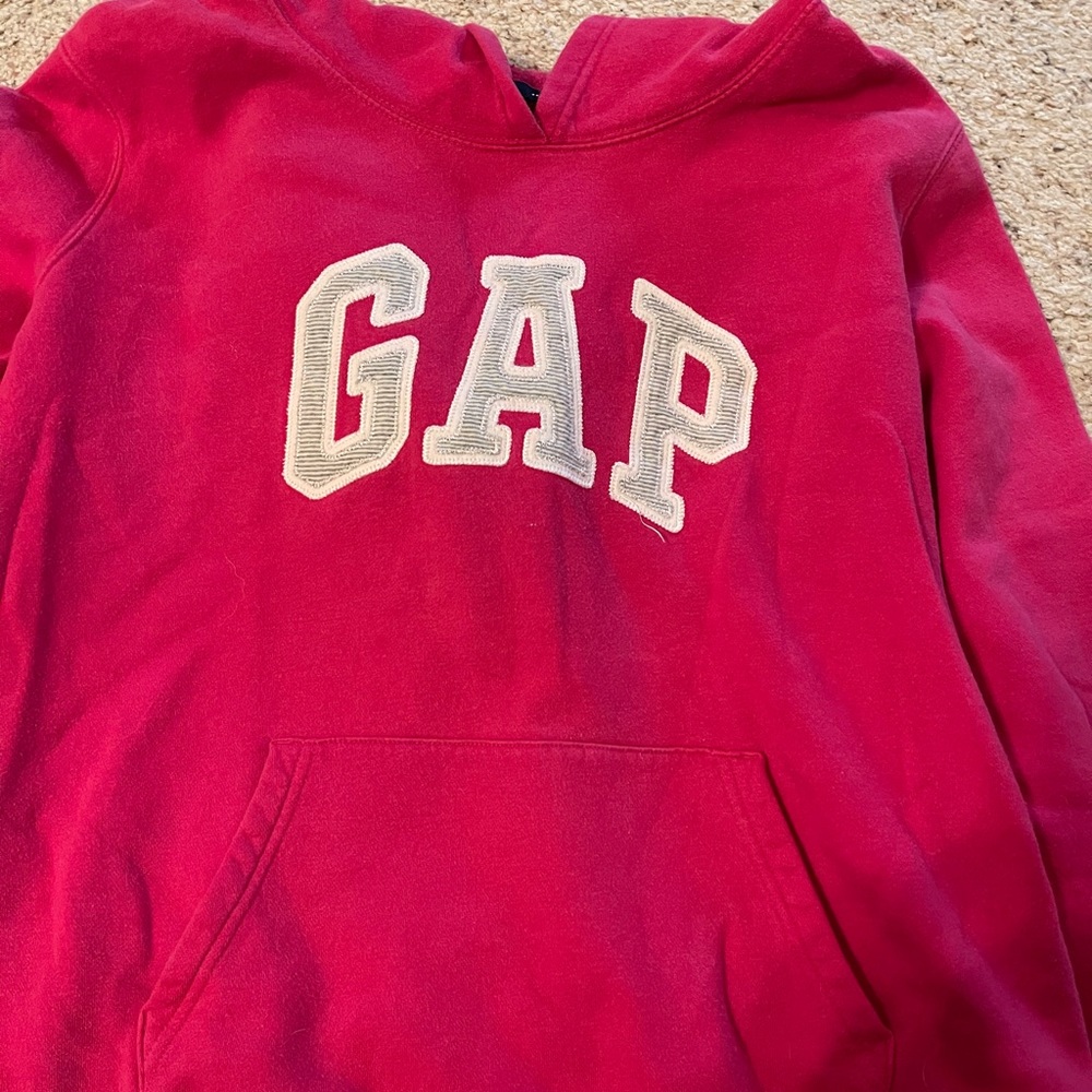 Deep hot pink gap hoodie
